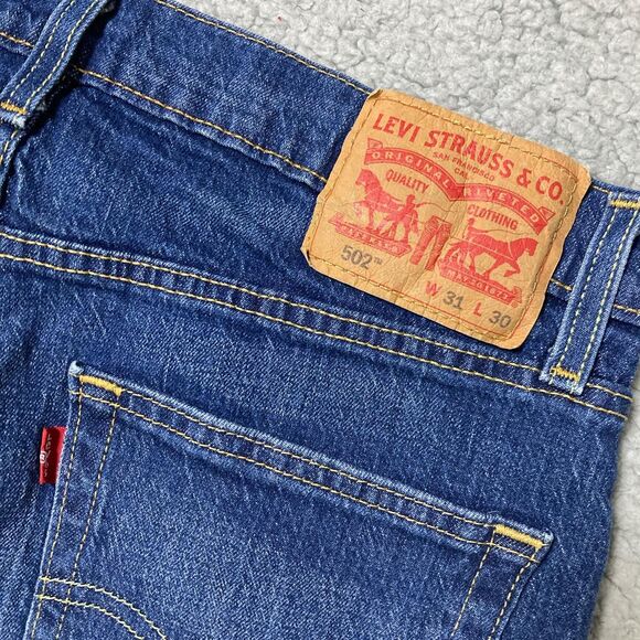 Levi’s 502 Taper Fit Jeans Size 31x30 - Picture 7 of 7